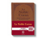 Le Noble Coran Marron (Camel) + QR Codes (Audio) en Arabe et Français