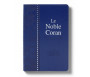 Le Noble Coran Bleu + QR Codes (Audio) en Arabe et Français