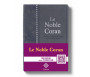 Le Noble Coran Gris + QR Codes (Audio) en Arabe et Français