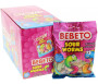 Bonbons gélifiés halal Bebeto "Sour Worms" en formes de vers de terre "Sour Worms" - Boite de 12 pièces