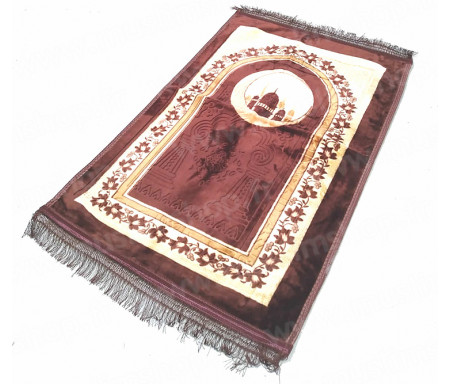 Tapis de luxe épais antidérapant et ultra-doux - Grande taille (80 x 120 cm) avec motifs Arabesque - Vert pomme