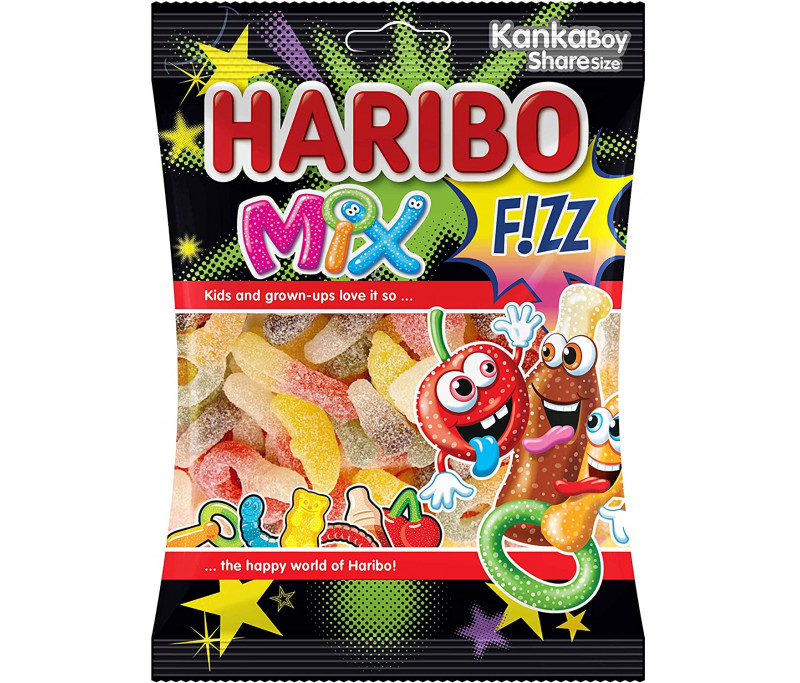 Bonbons Halal Mix Fizz HARIBO 100g par chez Haribo sur