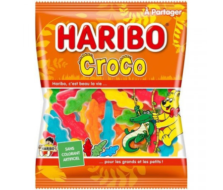 Bonbons Halal Croco HARIBO 100g