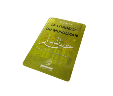 La Citadelle du Musulman Vert clair, Français Arabe et Phonétique - Format de Poche