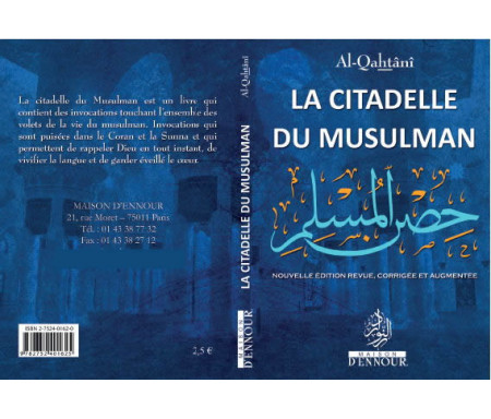 La Citadelle du Musulman Bleu, Français Arabe et Phonétique - Format de Poche