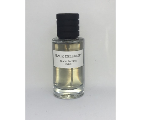 Parfum Musc Premium "Black Edition" Senteur Black Celebrity - 50ml