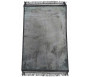 Tapis de luxe épais antidérapant et ultra-doux - Grande taille (80 x 120 cm) Uni et sans motif - Gris foncé