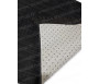 Tapis de luxe épais antidérapant et ultra-doux - Grande taille (80 x 120 cm) Uni et sans motif - Noir
