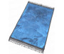 Tapis de luxe épais antidérapant et ultra-doux - Grande taille (80 x 120 cm) Uni et sans motif - Gris / Bleu ardoise