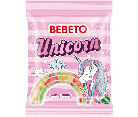 Bonbons Halal Licorne - Bebeto - Sachet 80gr