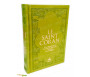 Le Saint Coran Bilingue (Arabe – Français) 14 x 19cm avec Pages Arc-en-Ciel (Rainbow) Couverture Vert clair