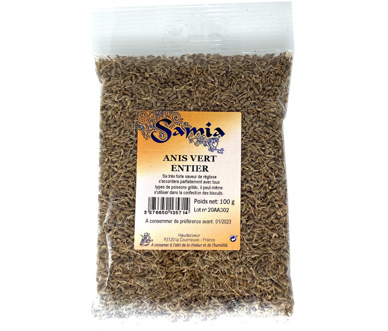 Anis vert entier - Sachet 1kg