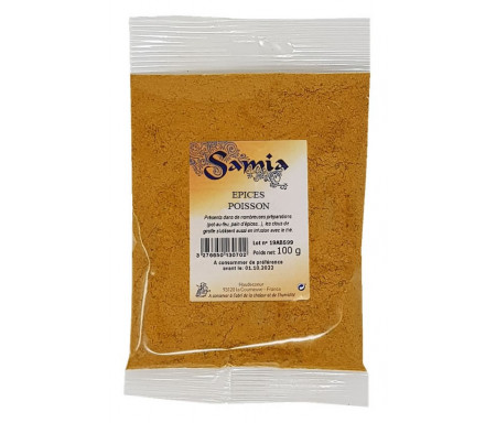 Epices pour Poisson en Sachet de 100gr - SAMIA