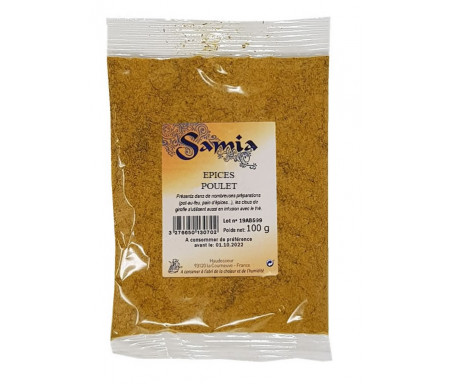 Epices pour Poulet en Sachet de 100gr - SAMIA