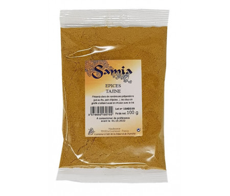 Epices pour Tajine en Sachet de 100gr - SAMIA