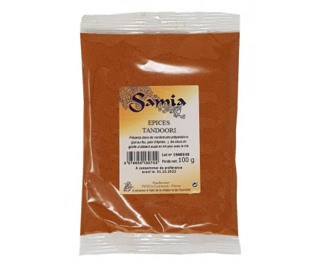 Epices pour Tandoori en Sachet de 100gr - SAMIA