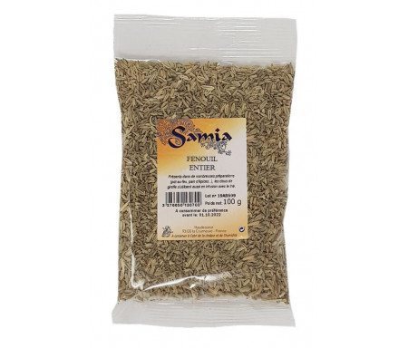 Fenouil entier en Sachet de 100gr - SAMIA