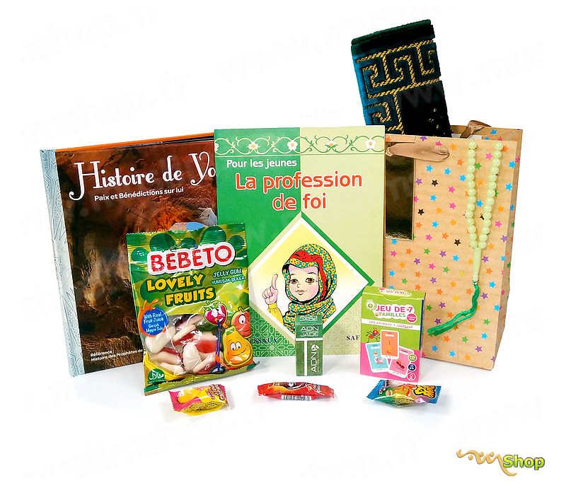 Pack cadeau En compagnie du prophète pour Garçons (4-8 ans