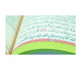 Le Noble Coran et la traduction en langue française de ses sens (Arabe-Français) avec Pages Arc-en-Ciel (Rouge)