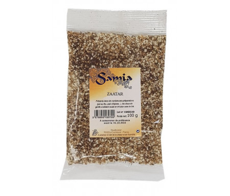 Zaatar Libanais en Sachet de 100gr - SAMIA