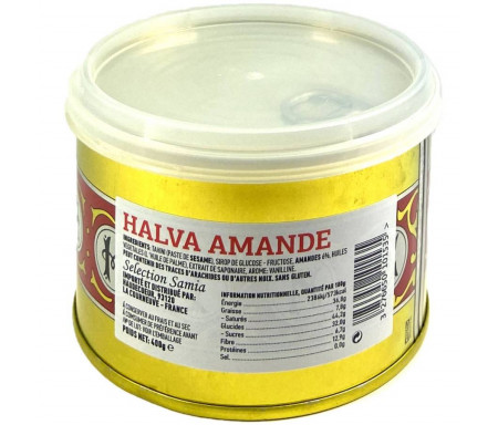 Halva aux Amandes (confiserie traditionnelle) 400gr - SAMIA