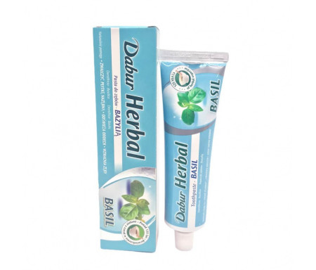 Dentifrice Herbal Basilic sans fluor - 100gr