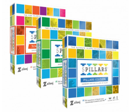 Pack 3 Jeux "5 Piliers" (Edition Sîrah / Edition Junior / Edition Piliers)