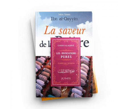 Pack : Cadeau Pour ma soeur (3 livres) La Saveur de la Prière / Les Invocations pures / Comment augmenter ma foi