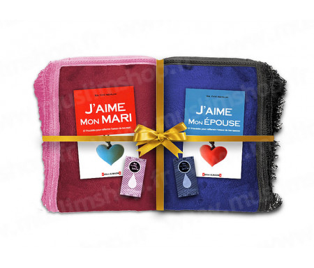 Coffret / Pack Cadeau Couple et Mariage avec Tapis et Parfums par chez  Divers sur