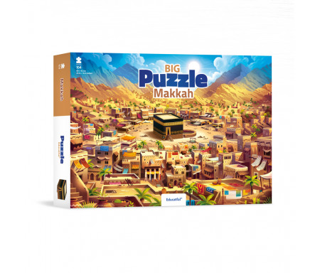 Grand puzzle de 104 pièces de Mekkah