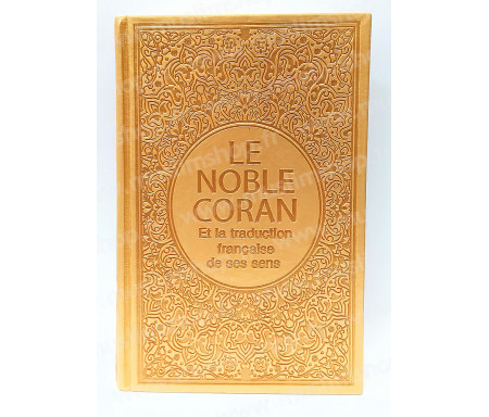 Le Saint Coran Arabe - Français (Grand Format) - Doré