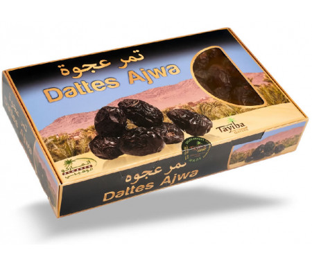 Dattes Ajwa Ohoud (Médine) - Boite de 1kg