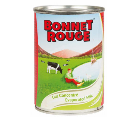 Lait Concentré Non Sucré Bonnet Rouge - 410gr