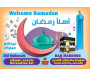 Ensemble décorations et activité islamique pour le mois de Ramadan et les deux Aïd