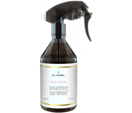 Spray d’Intérieur El Nabil "Room Freshener" : Musc Anass - 350ml