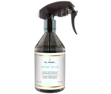 Spray d’Intérieur El Nabil "Room Freshener" : Musc Slim - 350ml