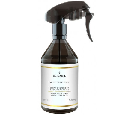 Spray d’Intérieur El Nabil "Room Freshener" : Musc Gabrielle - 350ml