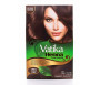 Henné Marron pour Coloration des Cheveux "Natural Brown" sans Ammoniaque (3 sachets x 10gr) - Vatika