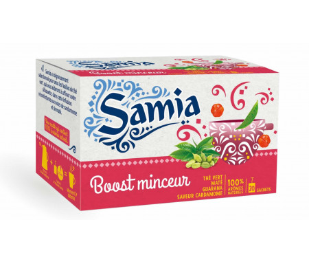 The vert menthes - Boost Minceur (20 sachets) - Samia