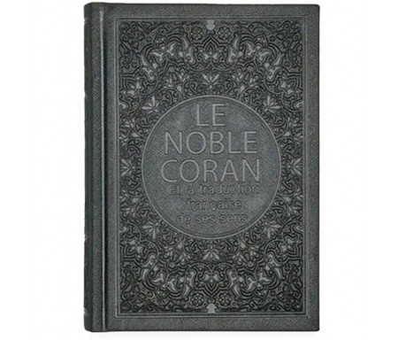 Le Noble Coran Arabe - Français (Grand Format) - Gris