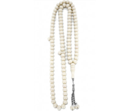 Chapelet tasbih / sebha 99 grains - Beige