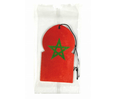 Diffuseur de parfum pour voiture Drapeau Marocain