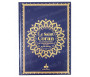 Le Saint Coran, et la traduction en Langue Française du sens de ses versets Grand Format (28 x 20) - Bleu Nuit