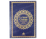 Le Saint Coran, et la traduction en Langue Française du sens de ses versets Grand Format (28 x 20) - Bleu Nuit