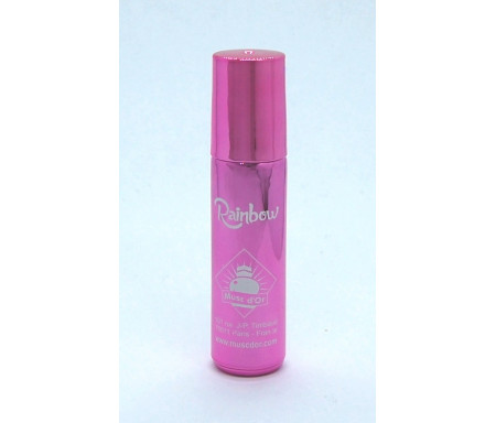 Parfum concentré sans alcool Musc d'Or "Rainbow" (8 ml de luxe) - Pour femmes