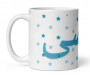 Mug / Tasse "Etoiles" Arc-en-ciel en arabe - Personnalisable avec prénom