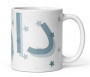 Mug / Tasse "Etoiles" Arc-en-ciel en arabe - Personnalisable avec prénom