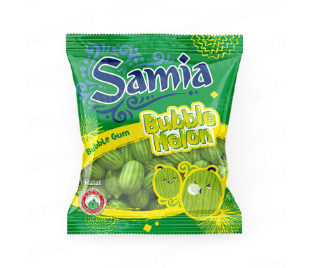 Bonbons Halal Bubble Gum Melon 200gr - SAMIA