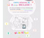 Alilou Le petit Lapinou Mouslim - Jouet / Veilleuse Ludo-éducatif pour enfants musulmans - Bleu