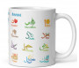 Mug / Tasse "Mon Alphabet Arabe"